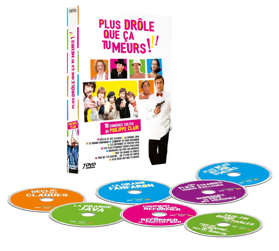 Philippe clair - coffret 7 films [FR Import]