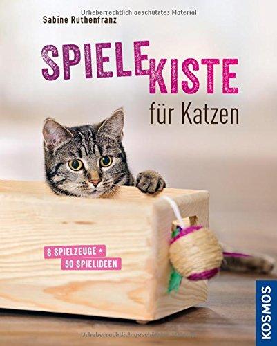 Spielekiste für Katzen: 8 Spielzeuge - 50 Spielideen