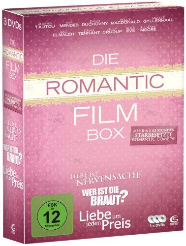 Die Romantic Film Box - mehr als 4,5 Stunden Romantic Comedy mit Starbesetzung: Liebe um jeden Preis, Wer ist die Braut, Liebe ist Nervensache (3 DVDs)