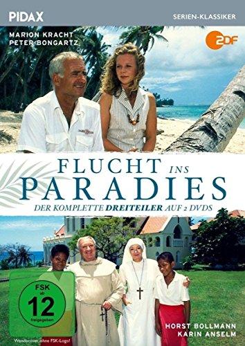 Flucht ins Paradies / Der komplette Abenteuer-Dreiteiler mit Starbesetzung (Pidax Serien-Klassiker) [2 DVDs]