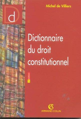 Dictionnaire du droit constitutionnel (Dictionnaire Co)