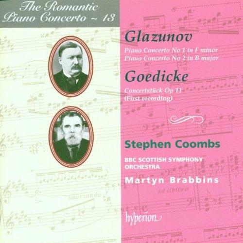 The Romantic Piano Concerto - Vol. 13 (Glasunow / Gödicke)