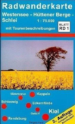 ProjektNord Radwanderkarten, Bl.RD1, Westensee, Hüttener Berge, Schlei: Mit Tourenbeschreibungen, 80 S., zahlr. Fotos