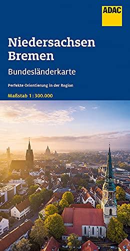 ADAC Bundesländerkarte Deutschland Blatt 03 Niedersachsen/Bremen 1:300 000 (ADAC BundesländerKarten Deutschland)