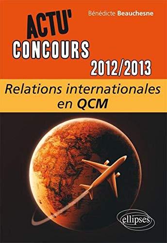 Relations internationales 2012-2013 en QCM