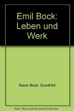 Emil Bock: Leben und Werk