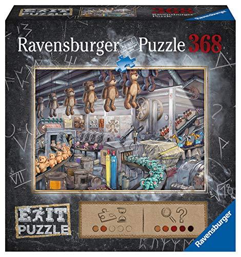 Ravensburger Puzzle 16484 - In der Spielzeugfabrik 368 Teile Exit Puzzle - Premium Qualität für EXIT- begeisterte ab 12 Jahren