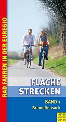 Rad fahren auf flachen Strecken der Euregio 1