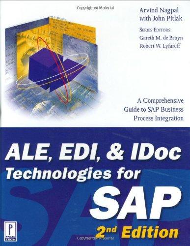 ALE, EDI & IDOC Technologies for SAP (Prima Tech's SAP Books)