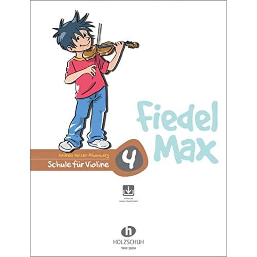 The title should be: Fiedel Max - Schule für Violine, Band 4 inklusivec Audio-Download.