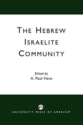 The Hebrew Israelite Community