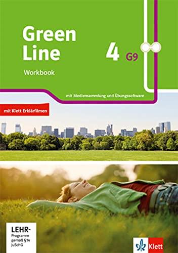 Green Line 4 G9: Workbook mit Mediensammlung und Übungssoftware Klasse 8 (Green Line G9. Ausgabe ab 2019)