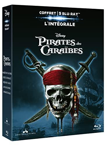 Pirates des caraïbes - intégrale - 5 films [Blu-ray] [FR Import]