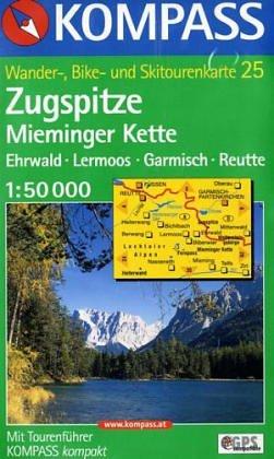 Kompass Karten, Ehrwald, Lermoos, Mieminger Kette