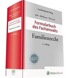 Formularbuch des Fachanwalts Familienrecht