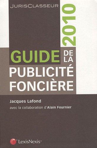 Guide de la publicité foncière 2010