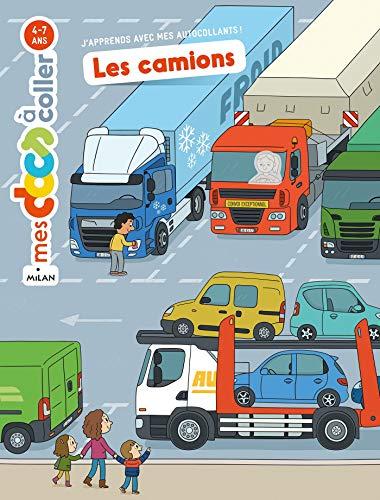 Les camions : j'apprends avec mes autocollants !