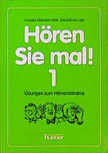 Hören Sie mal!, Bd.1, Übungen zum Hörverständnis