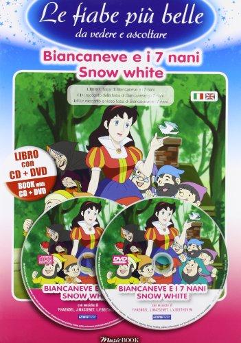 Biancaneve e i 7 nani. Ediz. italiana e inglese. Con CD Audio e DVD