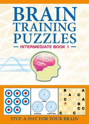 Brain-Training Puzzles Intermediate Book 1