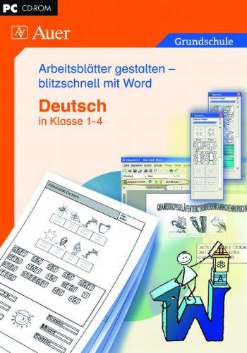 Arbeitsblätter gestalten - blitzschnell mit Word