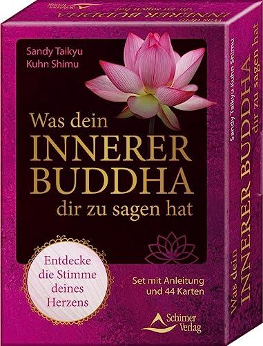 Was dein innerer Buddha dir zu sagen hat – Entdecke die Stimme deines Herzens: Set mit Anleitung und 44 Karten