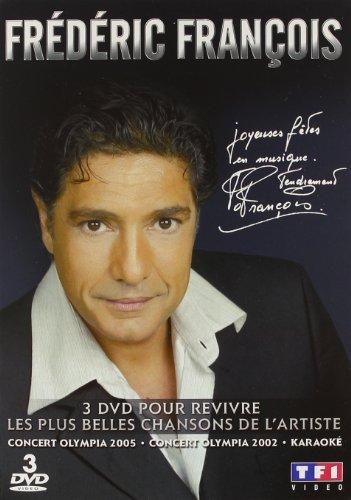 Frédéric François : Olympia 2002 / Olympia 2005 / Karaoké - Coffret 3 DVD [FR Import]