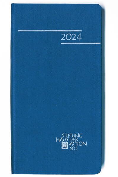 365 mal Gottes Wort 2024: Großformat mit größerem Schriftbild, blau