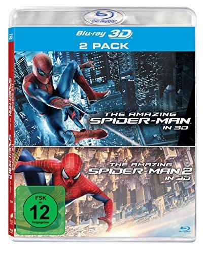 The Amazing Spider-Man / The Amazing Spider-Man 2: Rise of Electro (Blu-ray 3D, 4 Dis