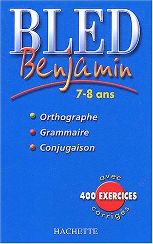 Bled Benjamin 7-8 ans