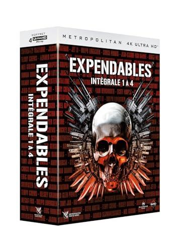 Expendables - intégrale 1 à 4 4k ultra hd