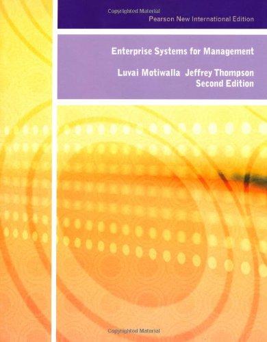 Enterprise Systems for Management: International Version