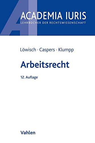 Arbeitsrecht: Ein Studienbuch