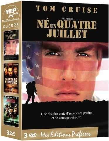 Coffret guerre : vent d'est ; sauvez le neptune ; né un quatre juillet [FR Import]