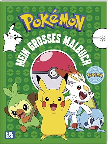 Pokémon: Mein großes Malbuch: Pokémon zum Ausmalen auf 80 Seiten