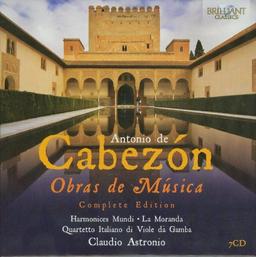 Cabezon: Obras de Música - Complete Ed ition