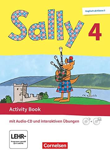 Sally - Englisch ab Klasse 3 - Allgemeine Ausgabe 2020 - 4. Schuljahr: Activity Book mit interaktiven Übungen online - Mit CD-ROM, Audio-CD und Portfolio-Heft