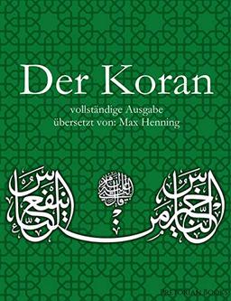 Der Koran: Vollständige Ausgabe