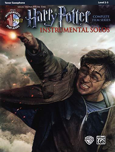 Harry Potter Instrumental Solos from the complete Film Series: Tenor Sax (Book & CD) (Alfred's Instrumental Play-Along)