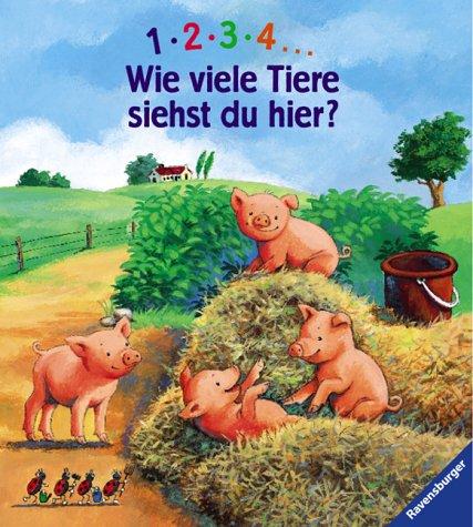 1, 2, 3, 4 ... Wie viele Tiere siehst du hier?