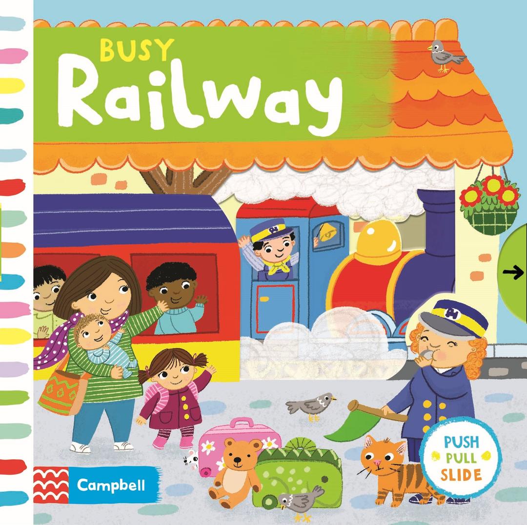 Busy Railway (Campbell Busy Books, 9)