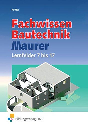 Lernfelder Bautechnik Maurer Fachstufen