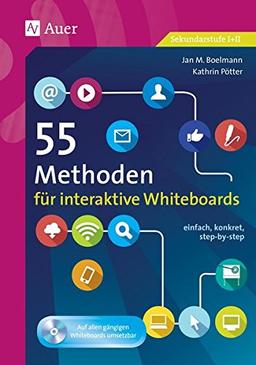 55 Methoden für interaktive Whiteboards: einfach, konkret, step-by-step (5. bis 13. Klasse)