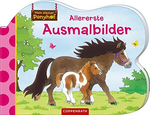 Mein kleiner Ponyhof: Allererste Ausmalbilder