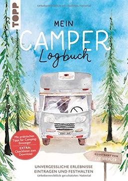 Mein Camper-Logbuch: Unvergessliche Erlebnisse eintragen und festhalten. Mit Leseband