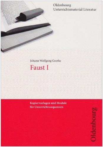 Johann Wolfgang Goethe 'Faust I'