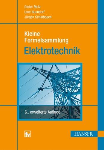 Kleine Formelsammlung Elektrotechnik