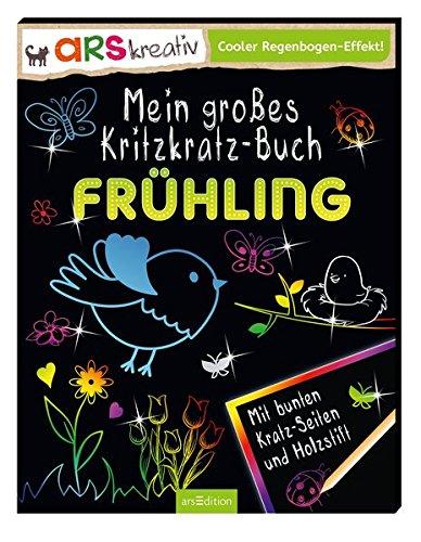 Mein großes Kritzkratz-Buch Frühling