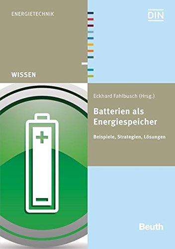 Batterien als Energiespeicher: Beispiele, Strategien, Lösungen (Beuth Wissen)