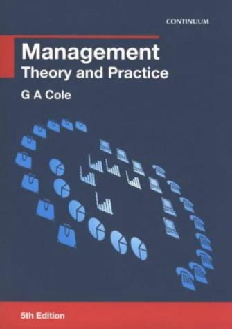 Management: Theory and Practice